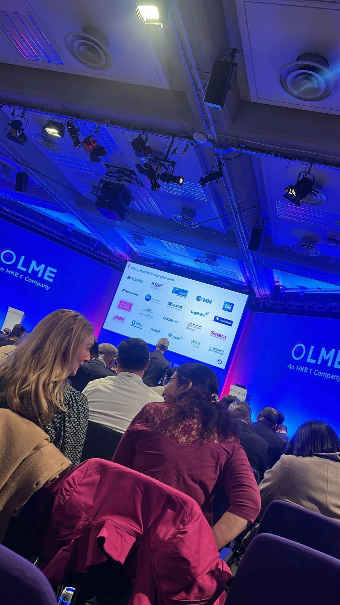 Inside the LME Metals Seminar, with attendees and the event stage